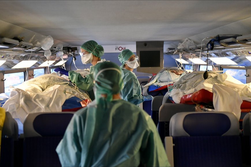 Coronavirus : les TGV médicalisés ont été améliorés